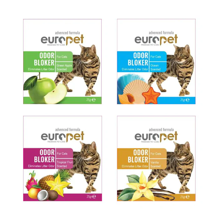 خوشبو کننده خاک گربه یورو پت