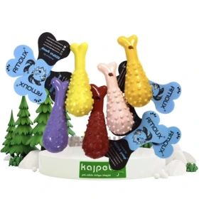 اسباب بازی دندانی خاردار ران مرغ دنیل پت